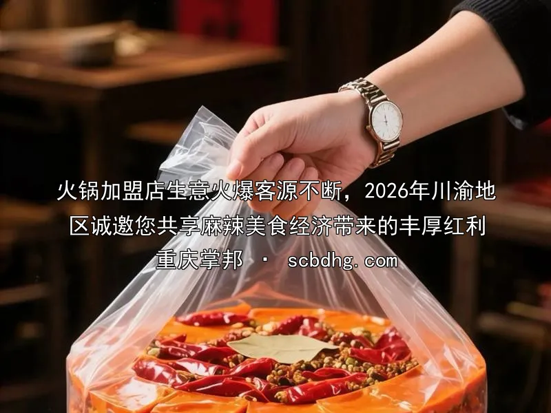 火锅加盟店生意火爆客源不断，2026年川渝地区诚邀您共享麻辣美食经济带来的丰厚红利